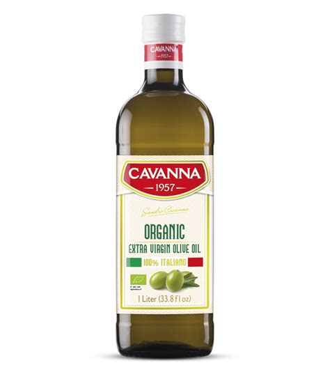 Italian Organic Extra Virgin Olive Oil Cavanna Olii