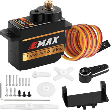 Amazon ES08MA II RC Servo Micro Metal Gear Servo Emax Steering