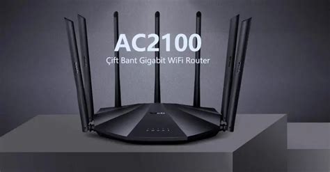 Tenda Ac Ac Kablosuz Dual Band Gigabit Wifi Router Ve Access