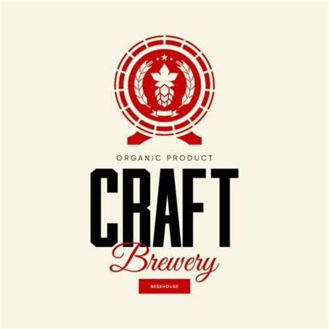 Craft beer brewery vector logo – MasterBundles