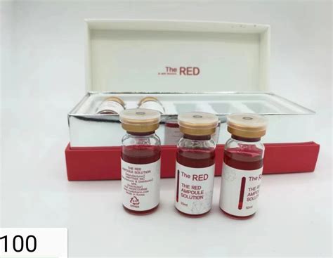 Safe And Effect The Red Ampoule Solution Lipolytic Injection Lose