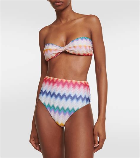 Zig Zag Bikini In Multicoloured Missoni Mare Mytheresa