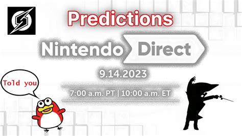 New Nintendo Direct Announced For Tomorrow Predictions Youtube