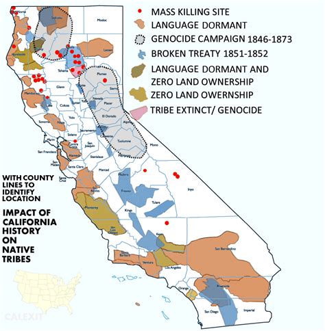 The Collective Impact Of California History On Nativeindigenous Tribes