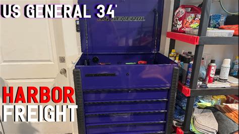 Harbor Freight U S General Tool Box Review Purple Non Sponsored