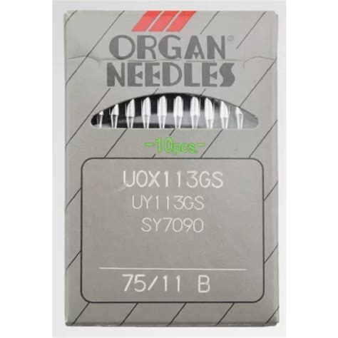 Jual Jarum Mesin Jahit Kansai Karet Ban UOx113 Organ Needles Original