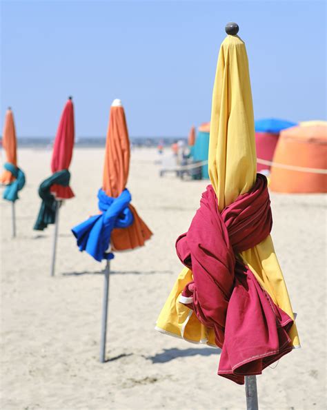 Les Parasols Deauville Philippe B Flickr