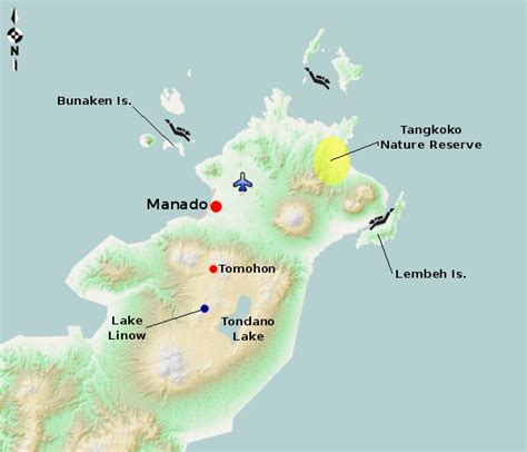 Manado Map