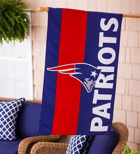 Double-Sided Embellished NFL Team Pride Applique House Flag | House ...