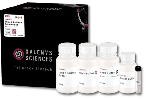 Galenvs Magneti Blood And Cell Dna Extraction Kit User Guide