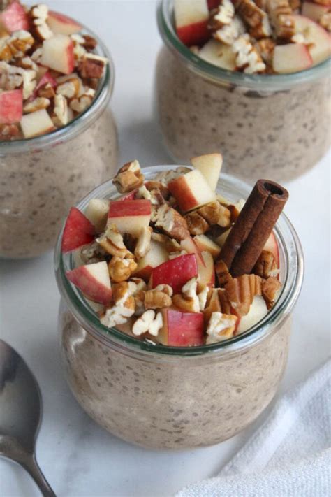 Apple Cinnamon Overnight Oats Recipe