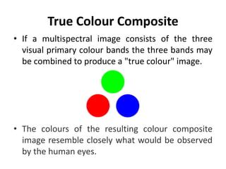 Colour Composites In Remote Sensing Pptx