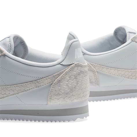 Nike Classic Cortez Premium W Pure Platinum And White End