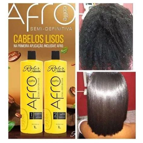 Kit Semi Definitiva Afro Rofer Profissional 2x500m Shopee Brasil