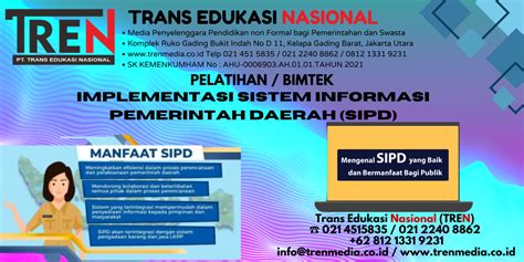 Pelatihan Implementasi Sistem Informasi Pemerintah Daerah Trans