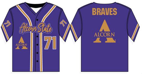 Alcorn State Baseball Jersey - Cameron's Gear