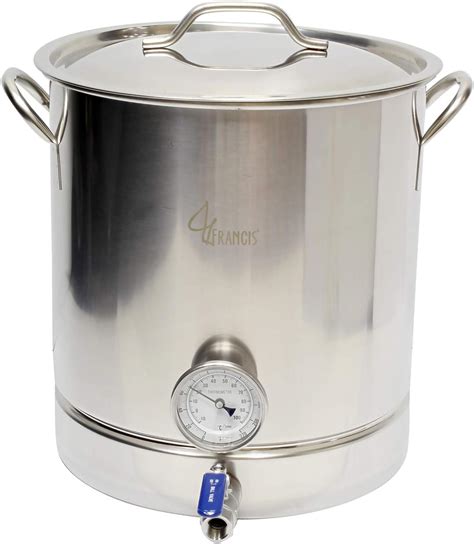 Brew Pot 10 Gallon Stainless Steel Pot Brewing Kettle Brew Kettle 10