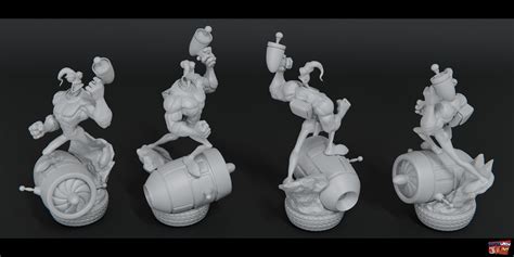 Archivo Stl Earthworm Jim Statue 🦸 ・diseño De Impresión En 3d Para