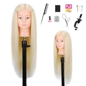 Amazon Mannequin Head Human Hair Female Human Hair