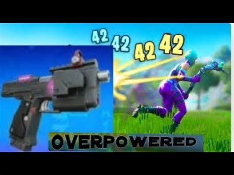 Day Aimbot Pistol Only Challenge In Fortnite Kinda Op Youtube