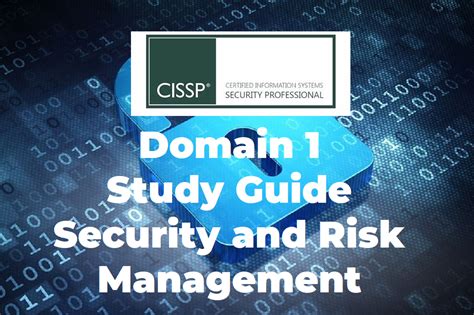 Cissp Domain 1 Study Guide Welcome And Cia Triad