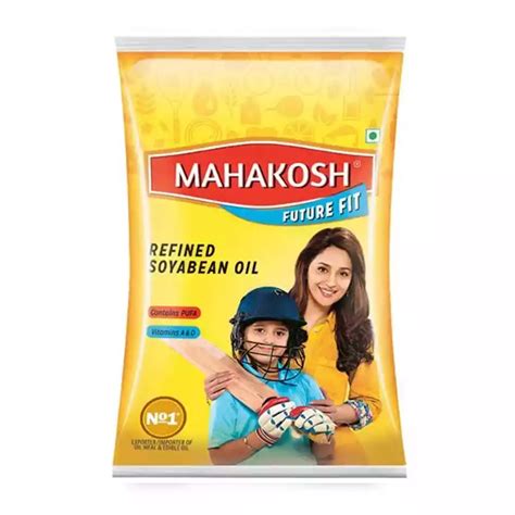 Buy Mahakosh Refined Soyabean Oil 1L - Neareshop Online at Best Quality