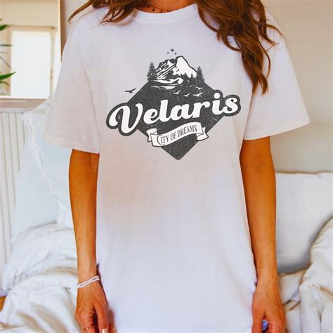 Comfort Colors Acotar Merch City Of Starlight Velaris Shirt Acotar