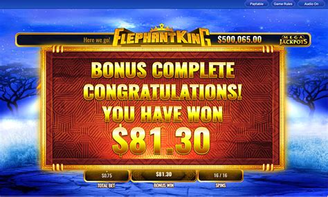 megajackpots elephant king