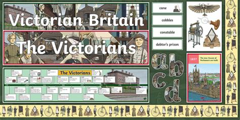 The Victorians Display Pack Teacher Made Twinkl