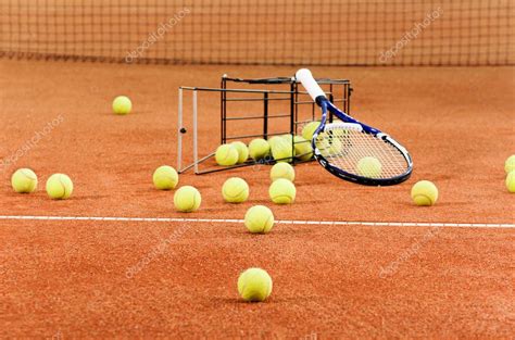 Training tennis equipment — Stock Photo © IuriiSokolov #12743793