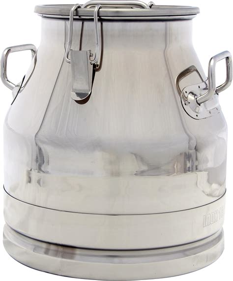 Stainless Steel Milk Transport Cans With Strong Sealed Lid