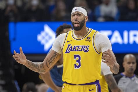 Anthony Davis Injury Status For Lakers Thunder Game Fastbreak On