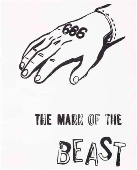 The Mark of the Beast Positive | Andy Warhol | Aria Art Gallery