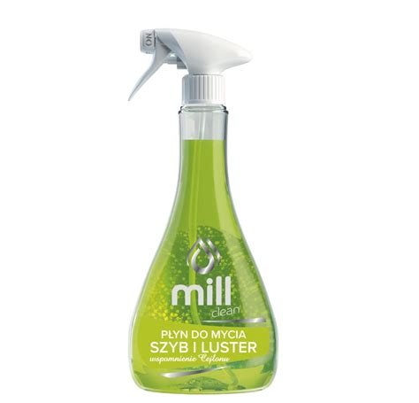 Mill Clean Płyn do Mycia Szyb i Luster Wspomnienie Cejlonu 555ML Mill