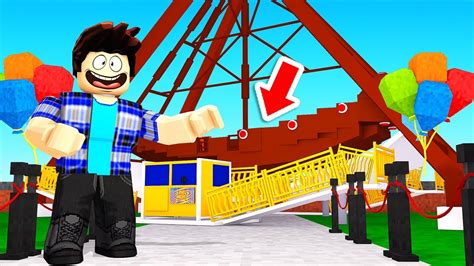 SCHIP BOUWEN In Mijn PRETPARK Roblox YouTube