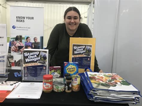 Stamp Out Hunger Food Drive Healthy Shelves