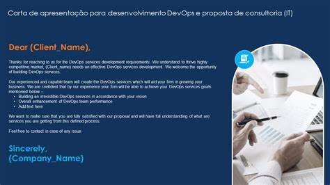 Melhores Modelos De Carta De Apresenta O De Proposta De Consultoria