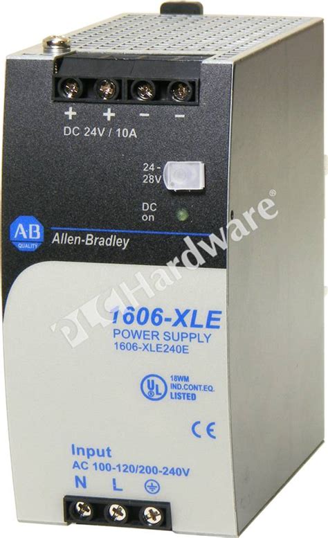 Plc Hardware Allen Bradley Xle E Essential Power Supply V