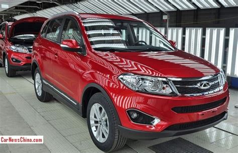 Spy Shots Chery Tiggo 5 Seen Naked From All Sides In The Factory In China