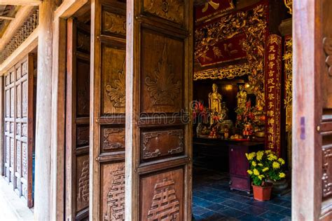 Mysterious Temple of Trang an Unesco Landscape in Ninh Binh, Vietnam Stock Photo - Image of ...