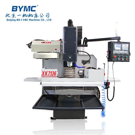 Bymc Xk Vertical Milling Centre Fanuc Axis Cnc Vertical Machining