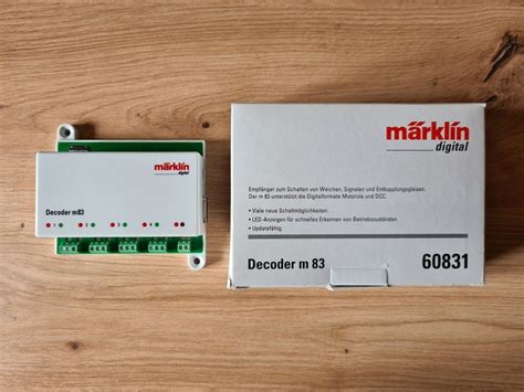 Märklin 60831 Decoder m83 Kaufen auf Ricardo