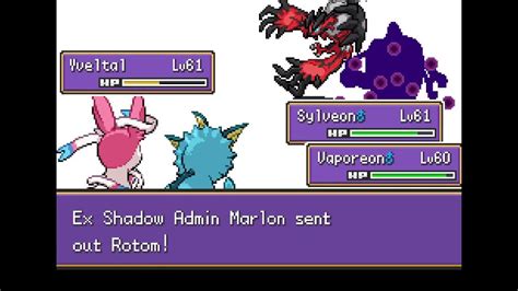 Pokemon Unbound Vs Ex Shadow Admin Marlon Double Insane Difficulty