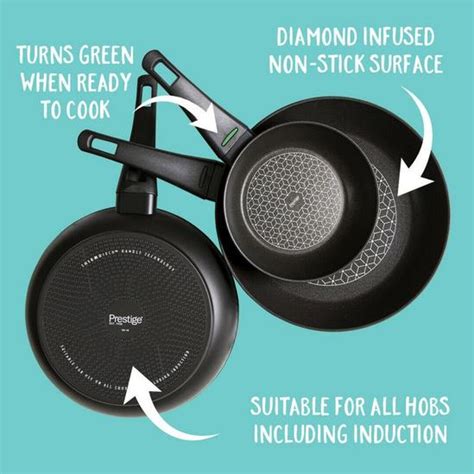 Pots And Pans Thermo Smart Frying Pan 20cm Heat Indicator Superior Non Stick Prestige