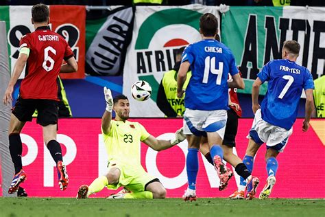 Italy 2 Albania 1 Bajrami Scores Fastest Goal In Euros History Barella Leads Fightback The