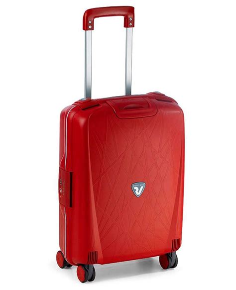 Maleta De Mano Roncato Light Rojo 55cm Maletia