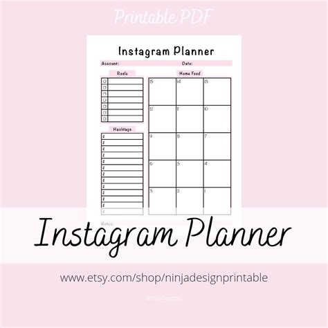 Instagram Content Planner