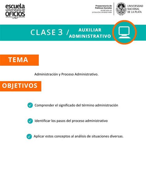 PDF Administración y Proceso Administrativo Comprender el