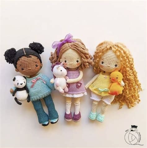 Pin By BelisA On Nynes Crochet Crochet Doll Pattern Knitted Dolls