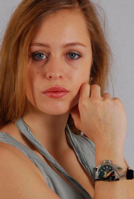 Pretty Redhead Jennifer Displays Her Citizen Diver S Watch While Fully